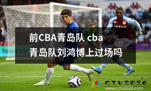 前CBA青岛队 cba青岛队刘鸿博上过场吗