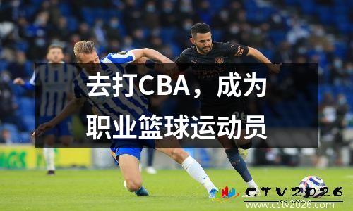 去打CBA，成为职业篮球运动员