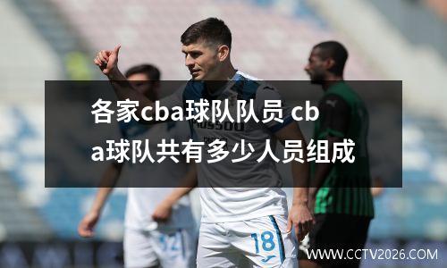 各家cba球队队员 cba球队共有多少人员组成