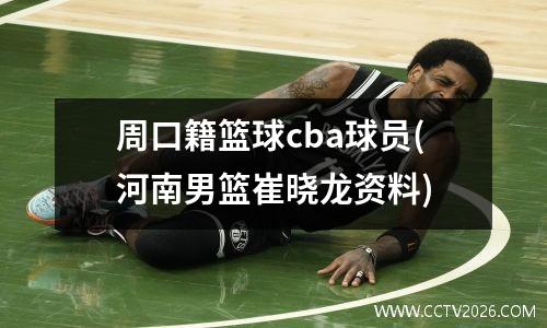 周口籍篮球cba球员(河南男篮崔晓龙资料)