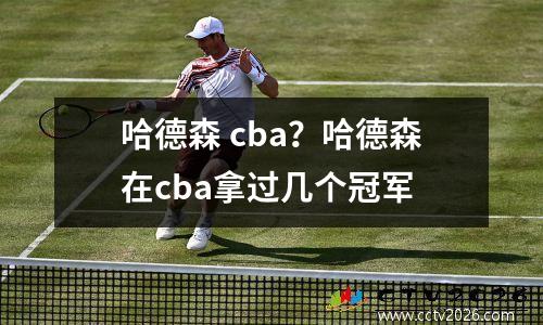 哈德森 cba？哈德森在cba拿过几个冠军