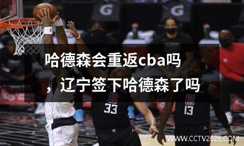 哈德森会重返cba吗，辽宁签下哈德森了吗