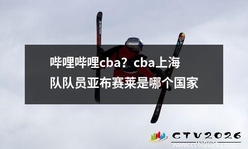 哔哩哔哩cba？cba上海队队员亚布赛莱是哪个国家