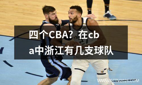 四个CBA？在cba中浙江有几支球队