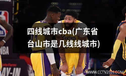 四线城市cba(广东省台山市是几线线城市)