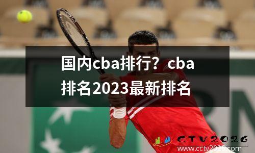 国内cba排行？cba排名2023最新排名