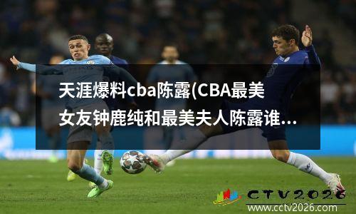 天涯爆料cba陈露(CBA最美女友钟鹿纯和最美夫人陈露谁更美)
