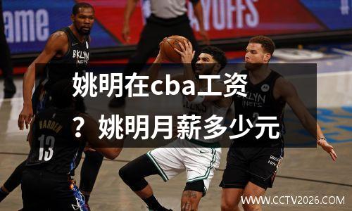 姚明在cba工资？姚明月薪多少元