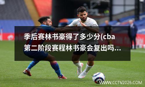 季后赛林书豪得了多少分(cba第二阶段赛程林书豪会复出吗)