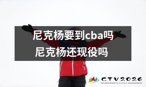 尼克杨要到cba吗 尼克杨还现役吗
