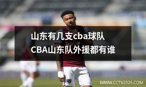山东有几支cba球队 CBA山东队外援都有谁