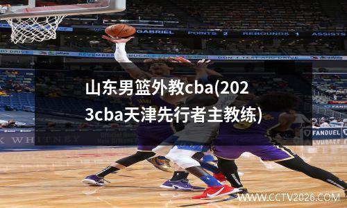 山东男篮外教cba(2023cba天津先行者主教练)