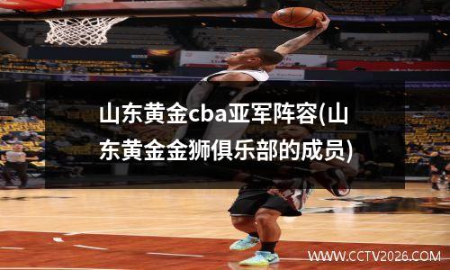 山东黄金cba亚军阵容(山东黄金金狮俱乐部的成员)