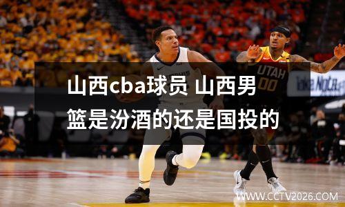山西cba球员 山西男篮是汾酒的还是国投的