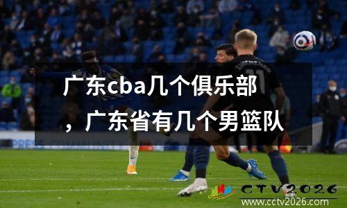 广东cba几个俱乐部，广东省有几个男篮队