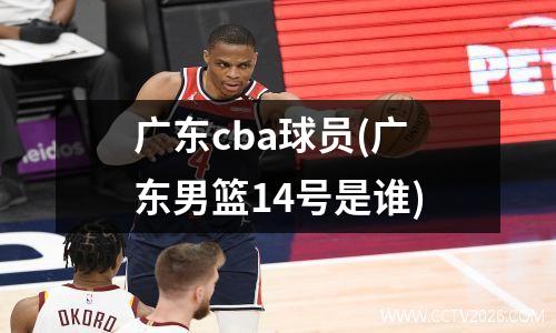 广东cba球员(广东男篮14号是谁)