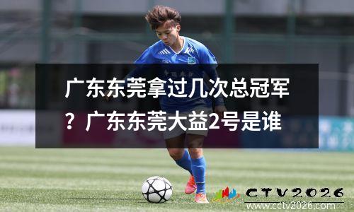 广东东莞拿过几次总冠军？广东东莞大益2号是谁