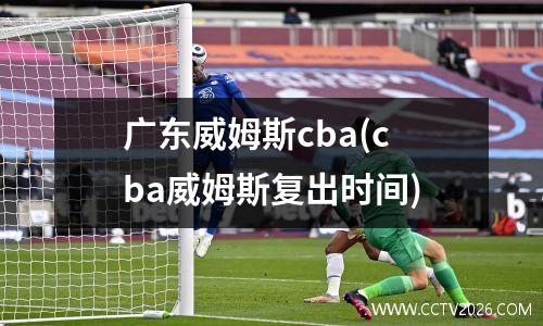 广东威姆斯cba(cba威姆斯复出时间)