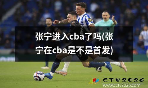 张宁进入cba了吗(张宁在cba是不是首发)