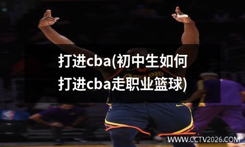 打进cba(初中生如何打进cba走职业篮球)