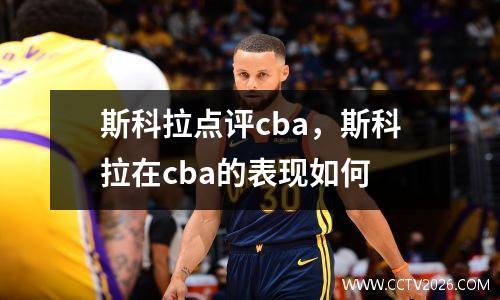 斯科拉点评cba，斯科拉在cba的表现如何
