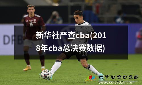新华社严查cba(2018年cba总决赛数据)