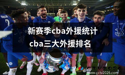 新赛季cba外援统计 cba三大外援排名