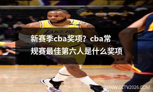 新赛季cba奖项？cba常规赛最佳第六人是什么奖项