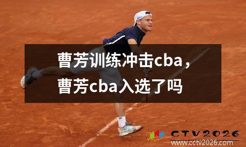 曹芳训练冲击cba，曹芳cba入选了吗