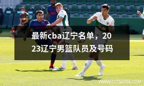 最新cba辽宁名单，2023辽宁男篮队员及号码