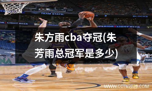 朱方雨cba夺冠(朱芳雨总冠军是多少)