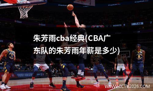 朱芳雨cba经典(CBA广东队的朱芳雨年薪是多少)