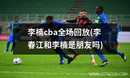 李楠cba全场回放(李春江和李楠是朋友吗)