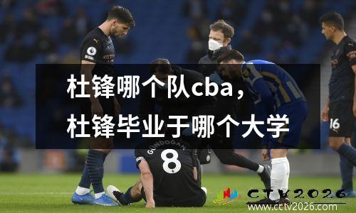 杜锋哪个队cba，杜锋毕业于哪个大学