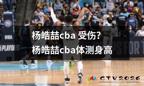 杨皓喆cba 受伤？杨皓喆cba体测身高