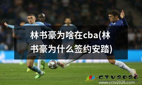 林书豪为啥在cba(林书豪为什么签约安踏)