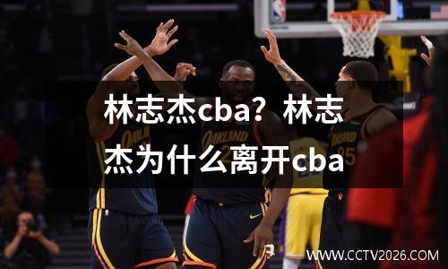 林志杰cba？林志杰为什么离开cba