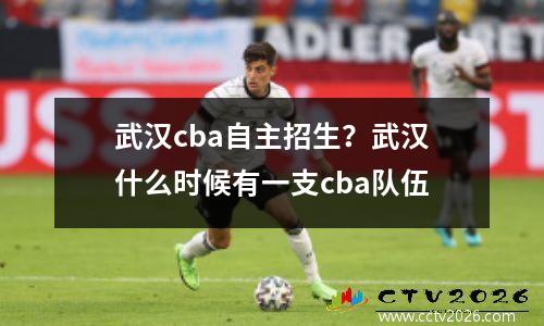 武汉cba自主招生？武汉什么时候有一支cba队伍