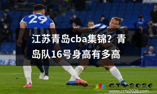 江苏青岛cba集锦？青岛队16号身高有多高