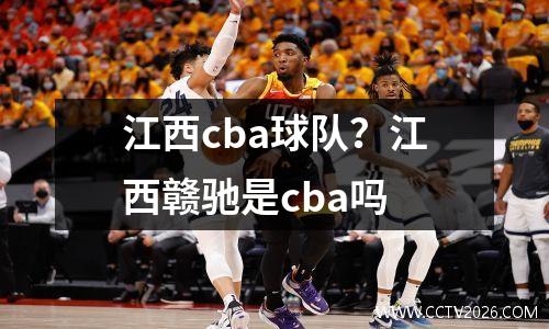 江西cba球队？江西赣驰是cba吗