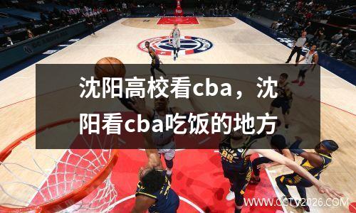 沈阳高校看cba，沈阳看cba吃饭的地方