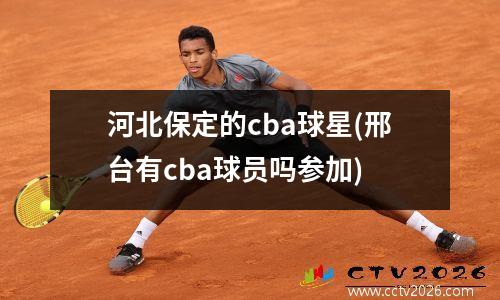 河北保定的cba球星(邢台有cba球员吗参加)