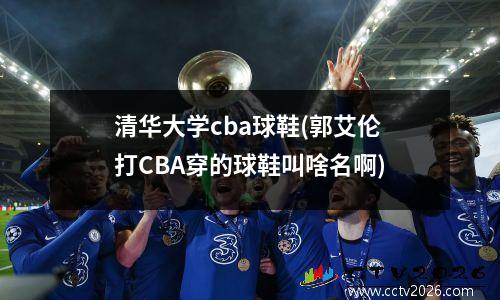 清华大学cba球鞋(郭艾伦打CBA穿的球鞋叫啥名啊)