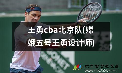 王勇cba北京队(嫦娥五号王勇设计师)