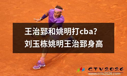 王治郅和姚明打cba？刘玉栋姚明王治郅身高
