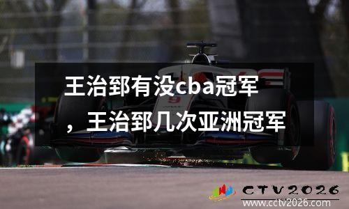 王治郅有没cba冠军，王治郅几次亚洲冠军