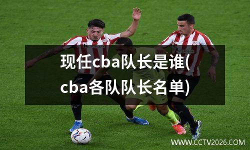 现任cba队长是谁(cba各队队长名单)