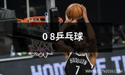 0 8乒乓球