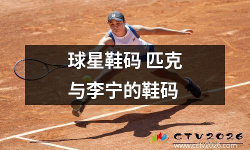 球星鞋码 匹克与李宁的鞋码