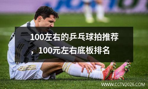 100左右的乒乓球拍推荐，100元左右底板排名
